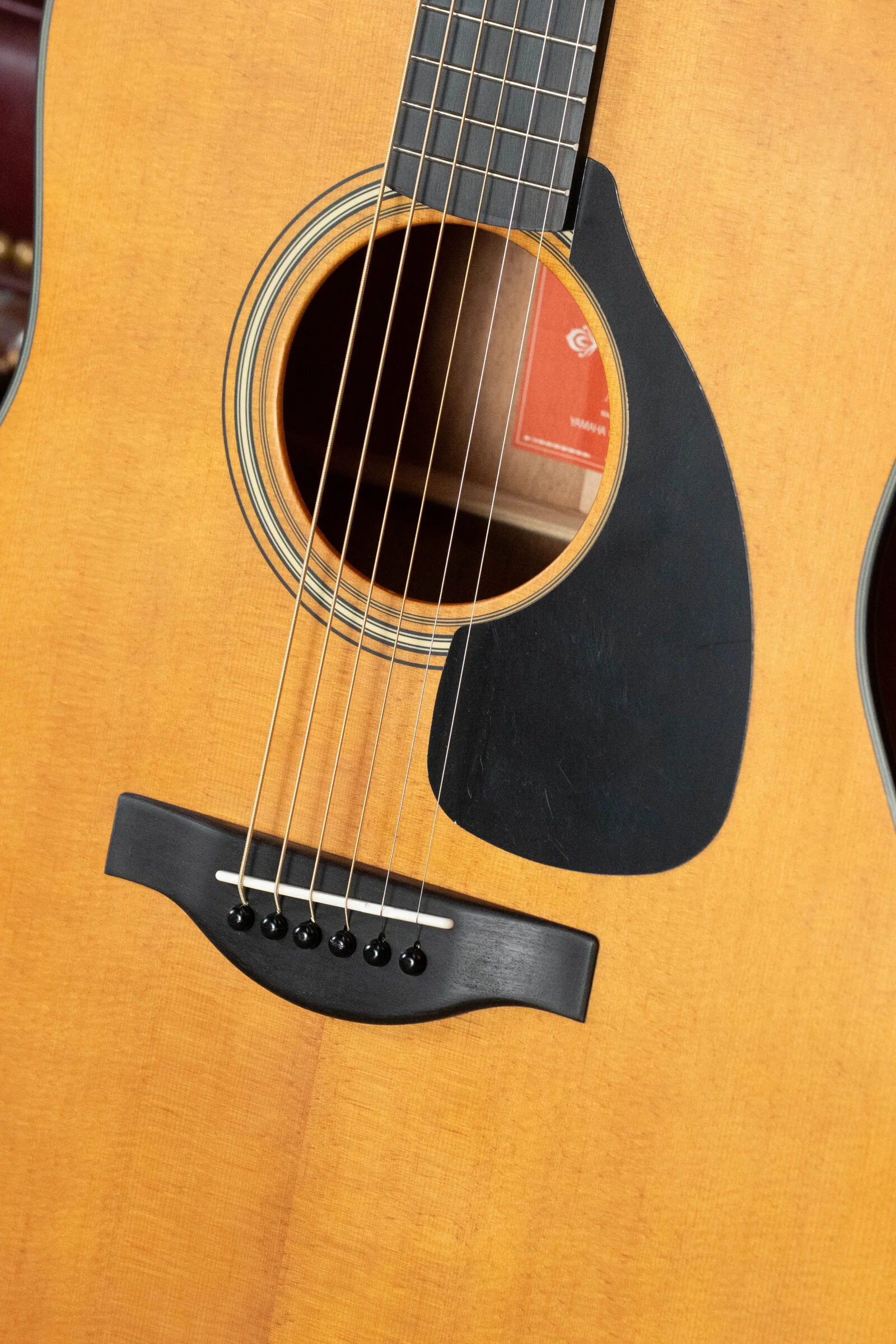 Yamaha FG3 Spruce/Mahogany Red Label Dreadnought Acoustic Guitar #1278 - Image 3