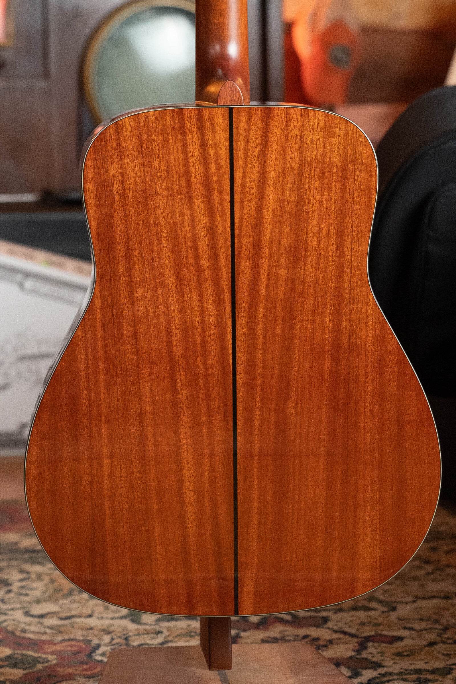 Yamaha FG5 GL NEW Gloss Spruce/Mahogany Red Label Dreadnought Acoustic Guitar #589A - Image 11