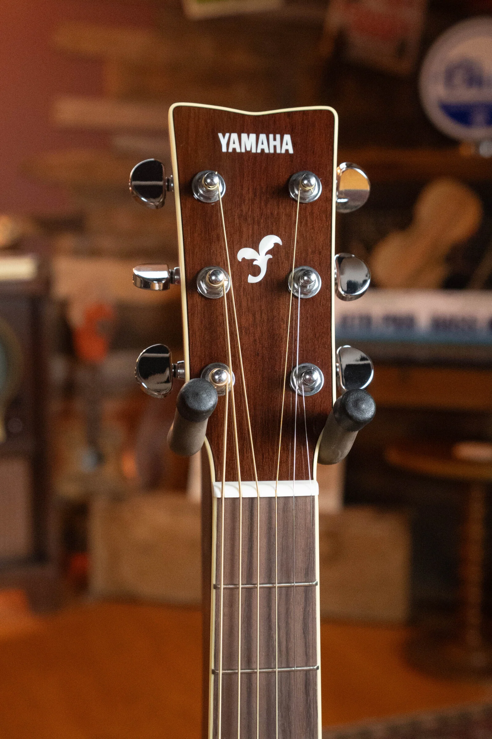 Yamaha FG830 Spruce/Laminate Rosewood Natural Dreadnought Acoustic Guitar #0600 - Image 8