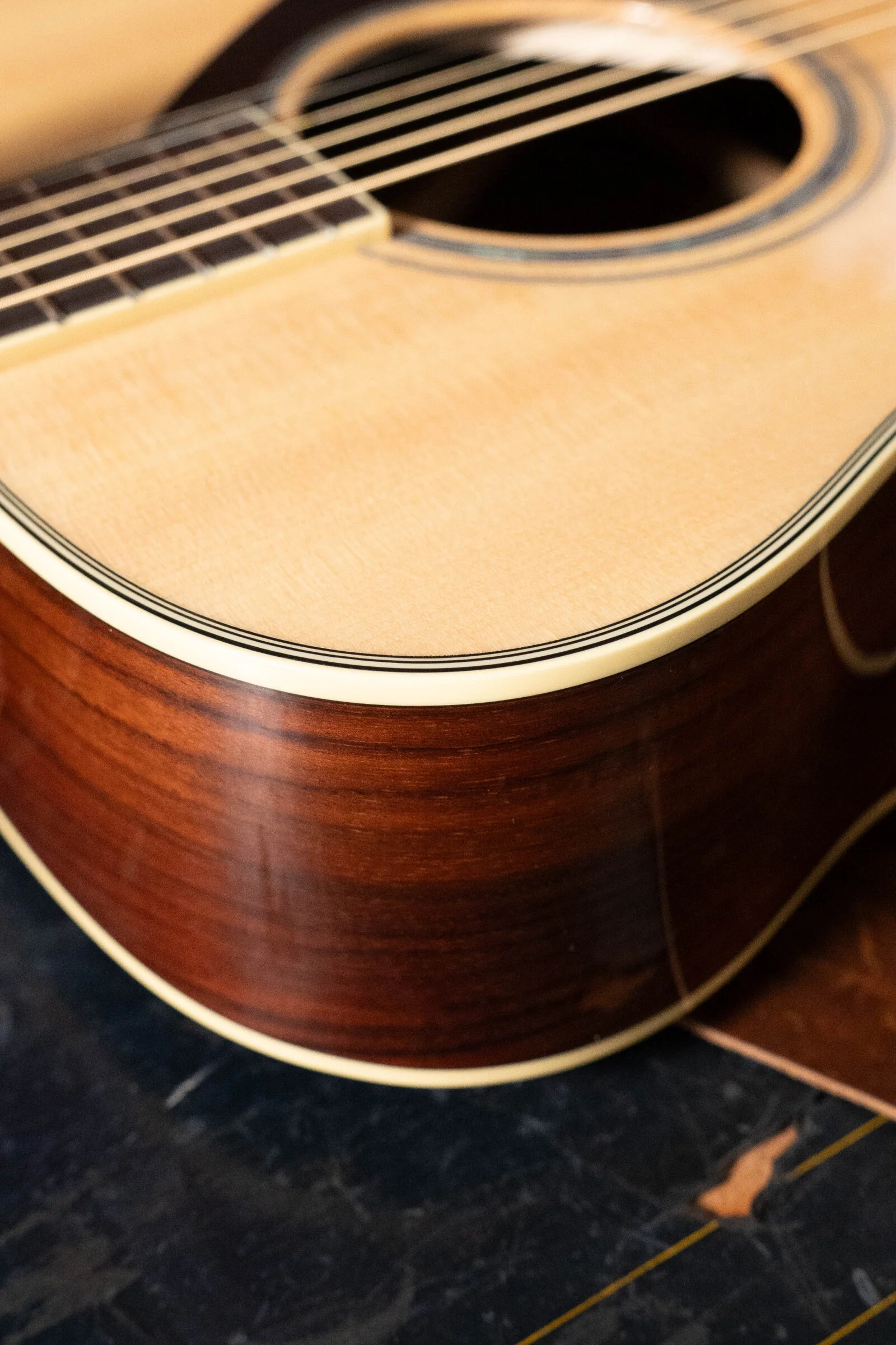 Yamaha FS830 Spruce/Rosewood Concert Body Acoustic Guitar #0049 - Image 15