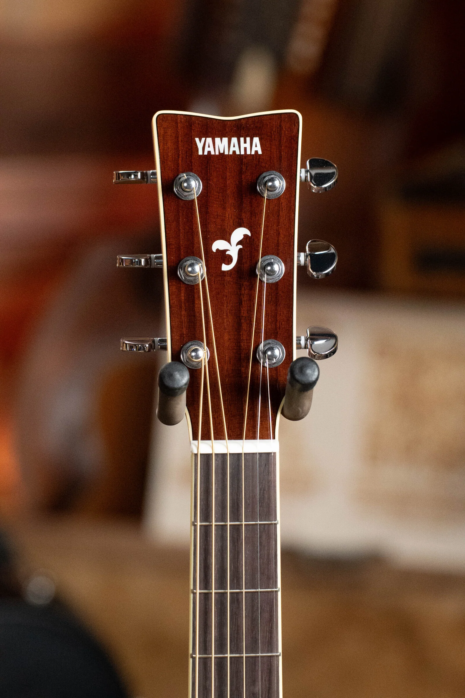 Yamaha FS830 Spruce/Rosewood Concert Body Acoustic Guitar #0049 - Image 9