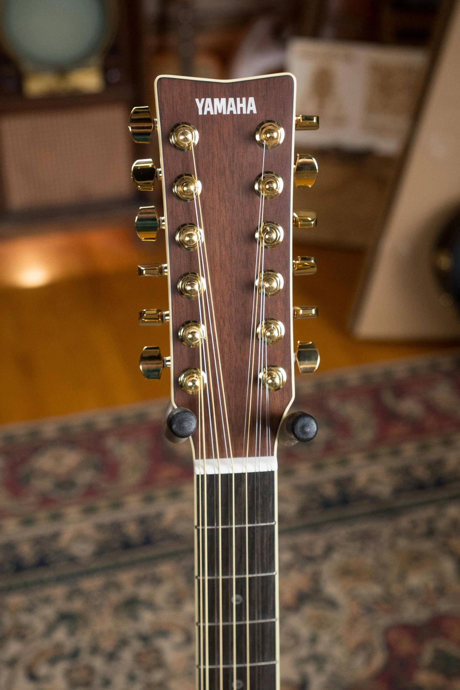 Yamaha LL16-12HB ARE LL Series Engelmann/Rosewood 12-String Guitar w/ SRT Zero Impact Pickup #0501 - Image 7