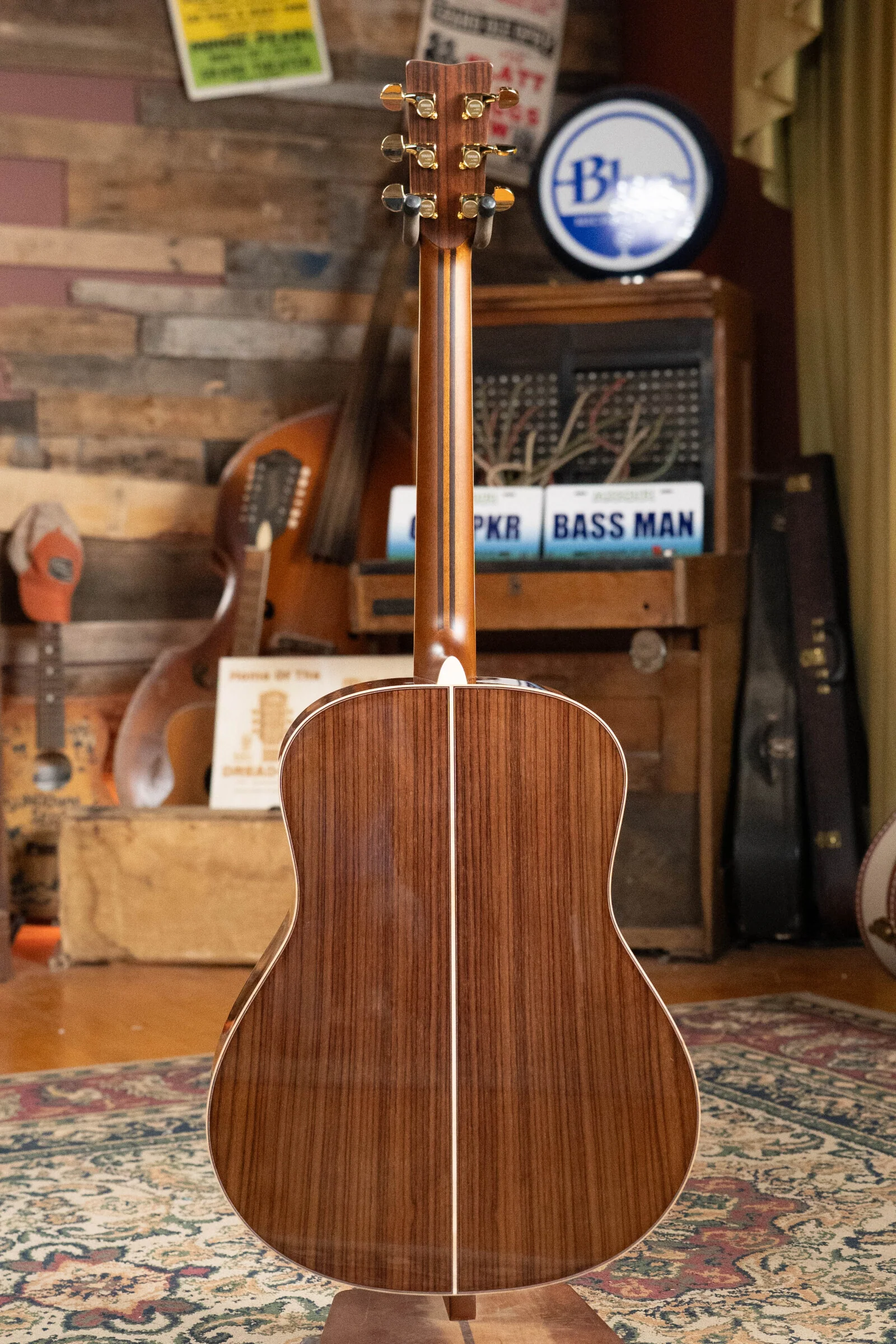 Yamaha LL56 A.R.E Engelmann Spruce/Indian Rosewood Slope Shoulder Dreadnought Acoustic Guitar #101A - Image 10